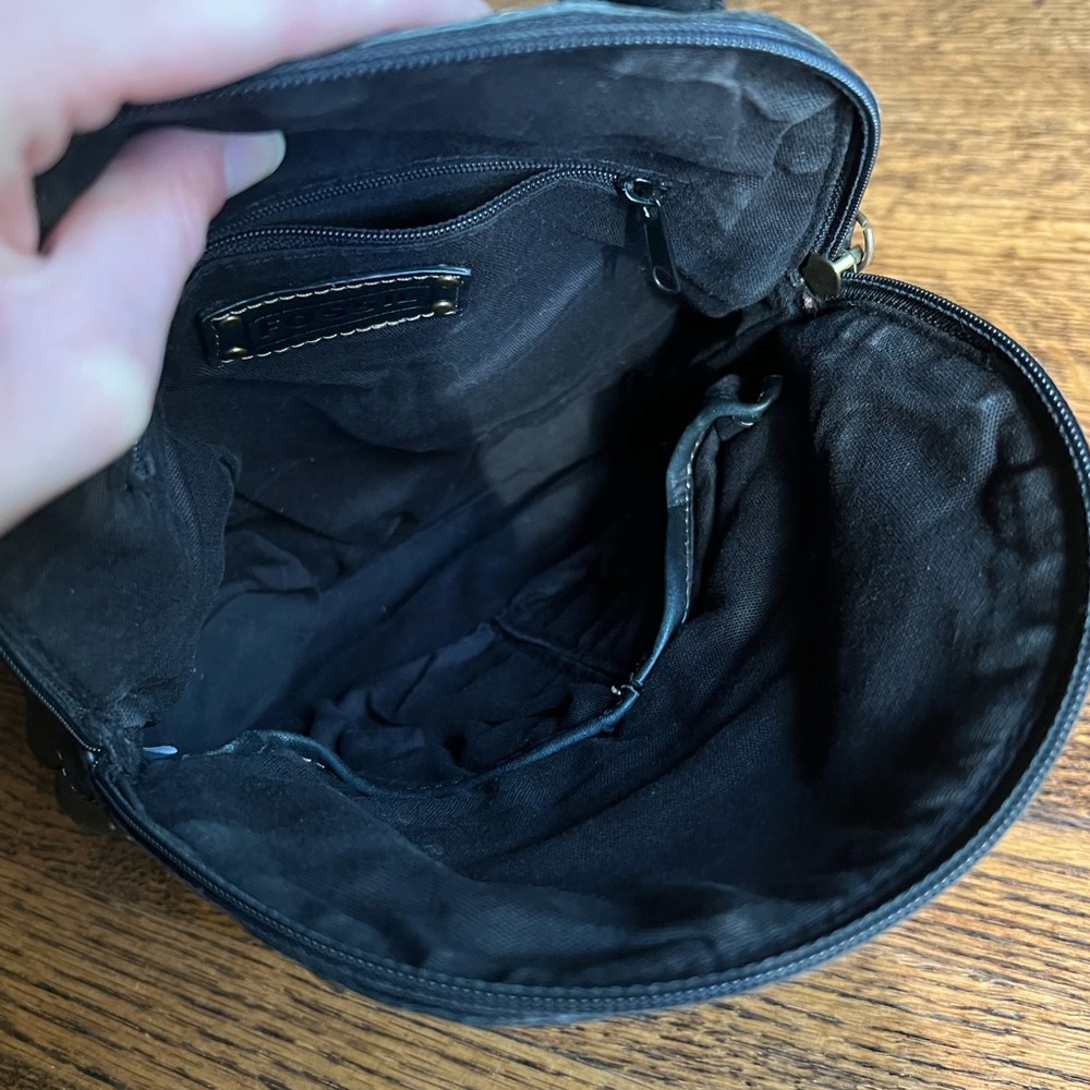 Vintage Mini Leather Backpack, Small Black Genuine Leather Backpack Purse - Picture 9 of 15